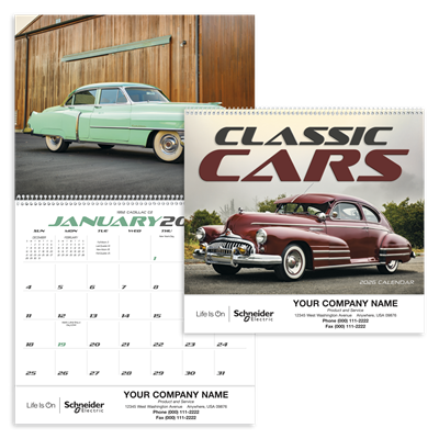 Classic Cars Calendar